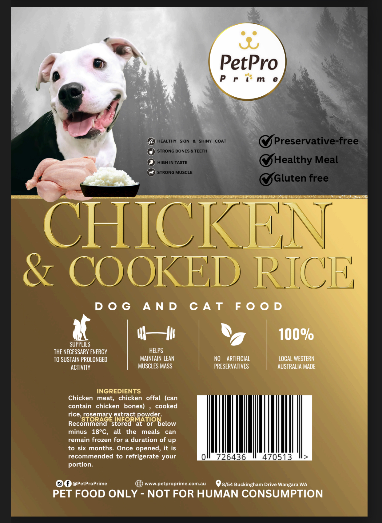 Chicken & Cooked Rice