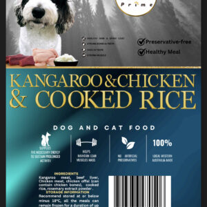 Kangaroo & Chicken & Cooked Rice