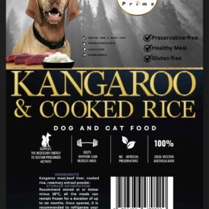 Kangaroo & Cooked Rice
